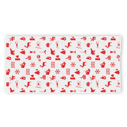 Canada Country Pattern Print Beach Towel