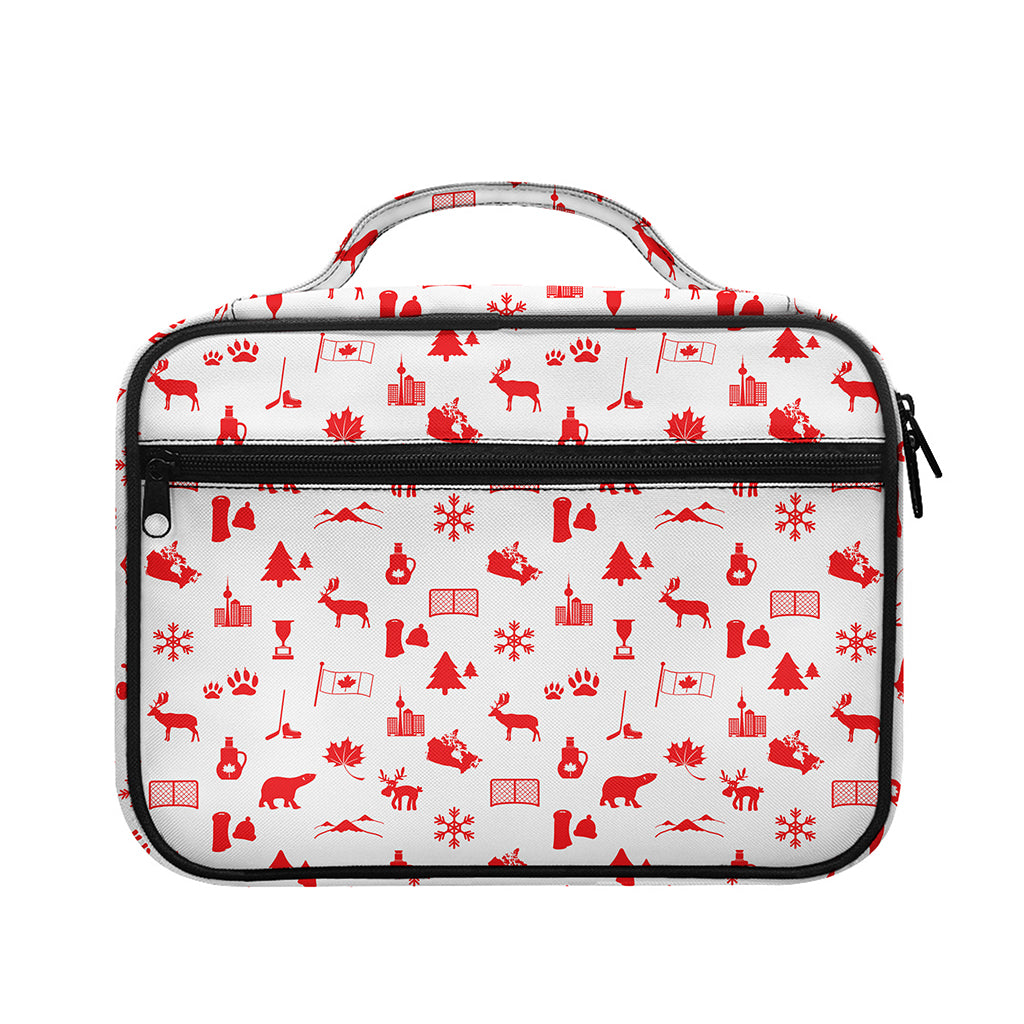 Canada Country Pattern Print Briefcase Bible Bag