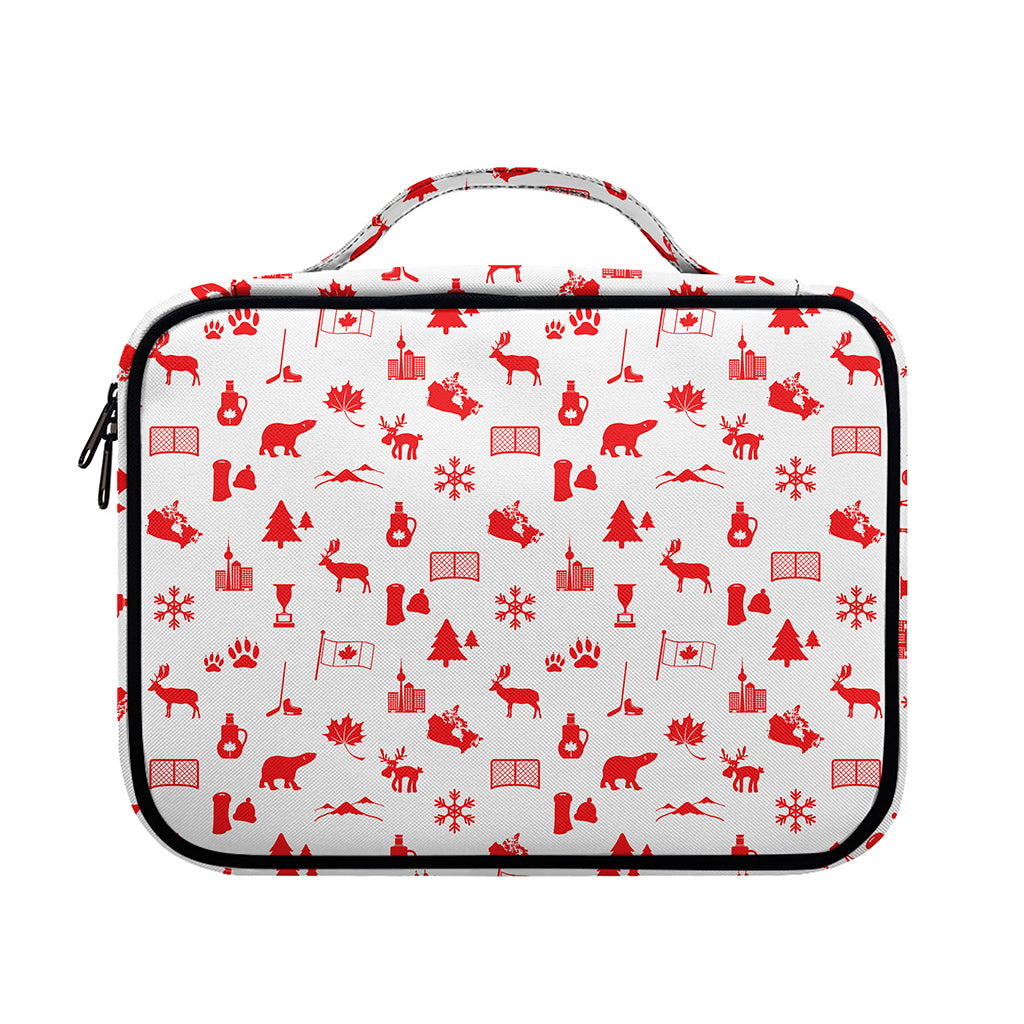 Canada Country Pattern Print Briefcase Bible Bag