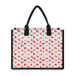 Canada Country Pattern Print Canvas Tote Bag