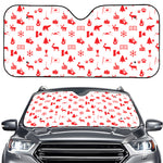Canada Country Pattern Print Car Windshield Sun Shade