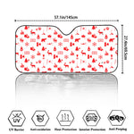 Canada Country Pattern Print Car Windshield Sun Shade