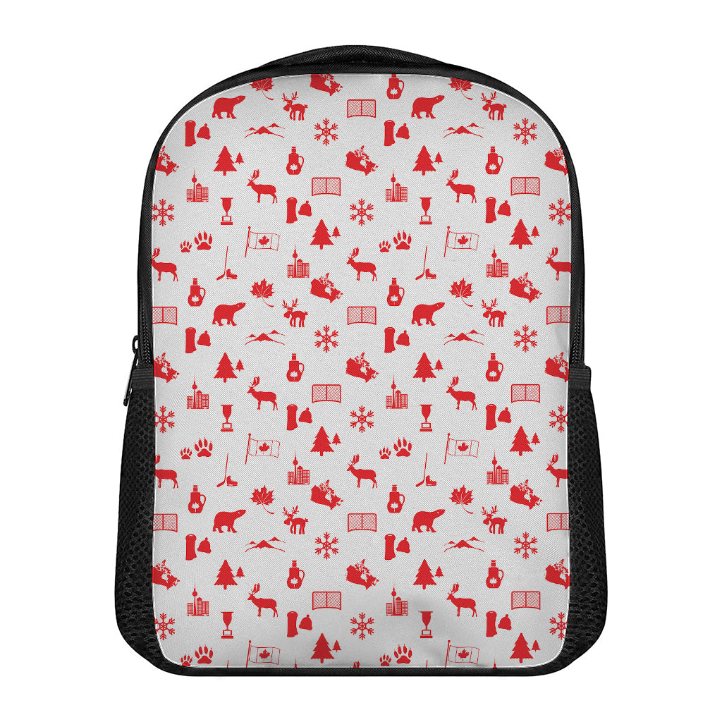 Canada Country Pattern Print Casual Backpack