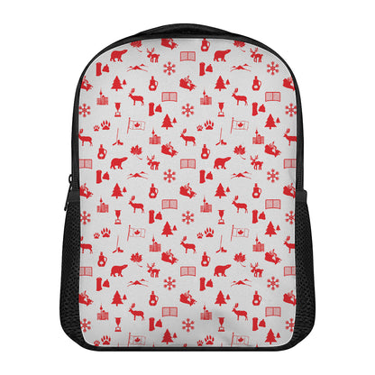 Canada Country Pattern Print Casual Backpack