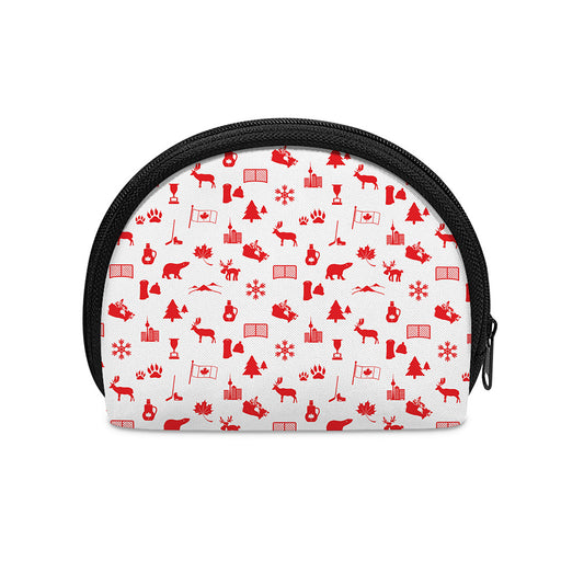 Canada Country Pattern Print Coin Purse