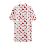 Canada Country Pattern Print Cotton Hawaiian Shirt