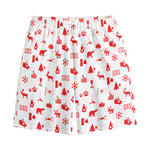 Canada Country Pattern Print Cotton Shorts