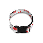 Canada Country Pattern Print Dog Collar