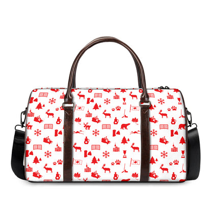 Canada Country Pattern Print Duffle Bag