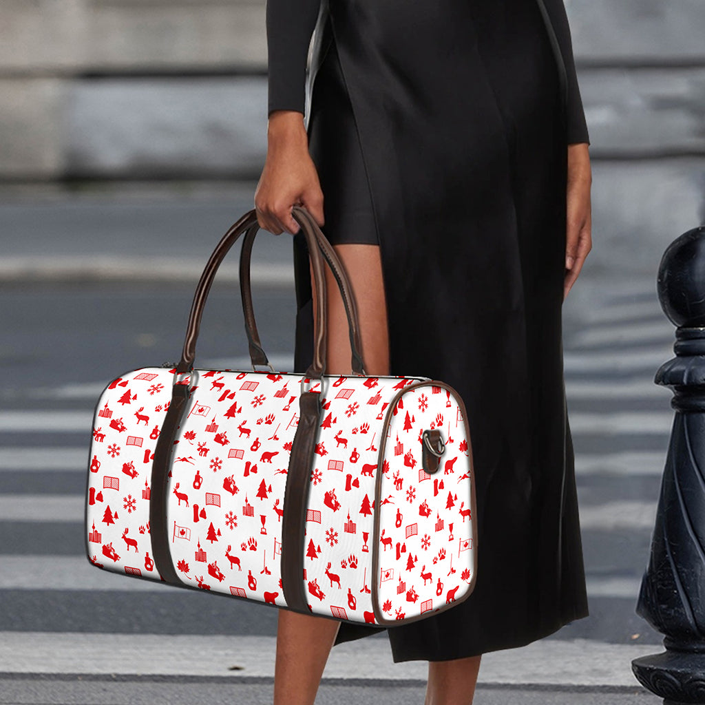 Canada Country Pattern Print Duffle Bag