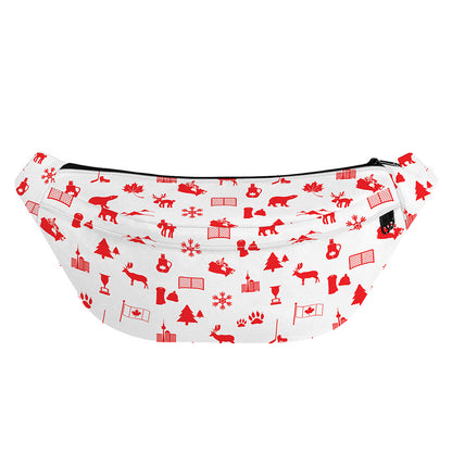 Canada Country Pattern Print Fanny Pack