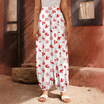 Canada Country Pattern Print Harem Pants