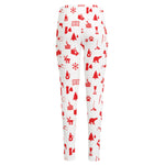 Canada Country Pattern Print High-Waisted Pocket Leggings