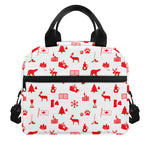 Canada Country Pattern Print Insulated Lunch Bag