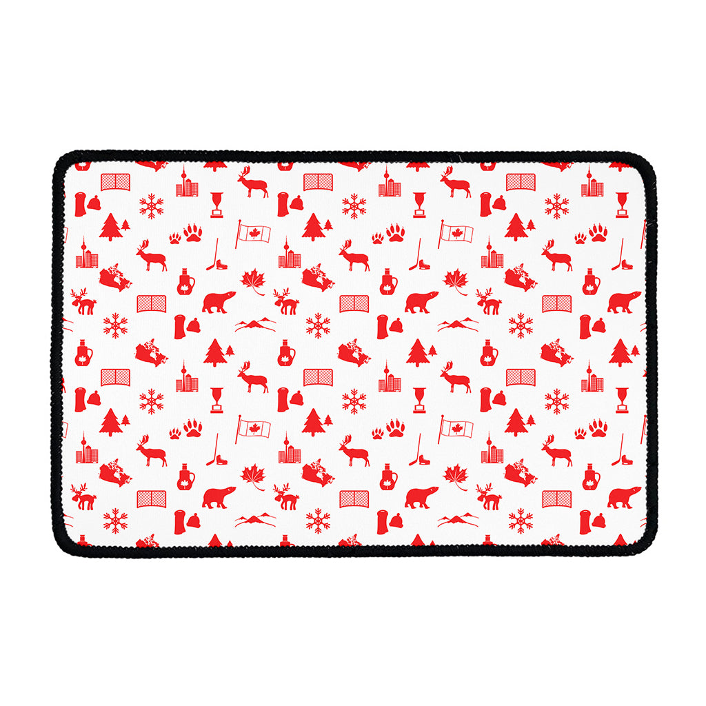 Canada Country Pattern Print Kitchen Mat