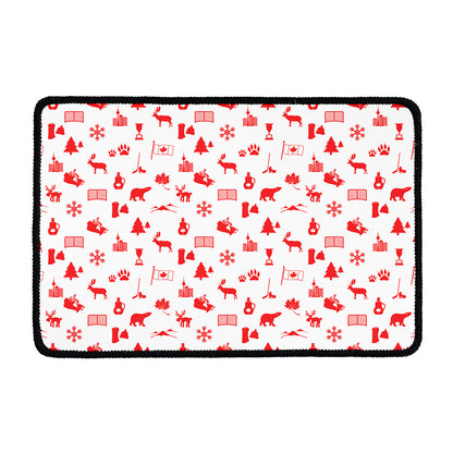 Canada Country Pattern Print Kitchen Mat