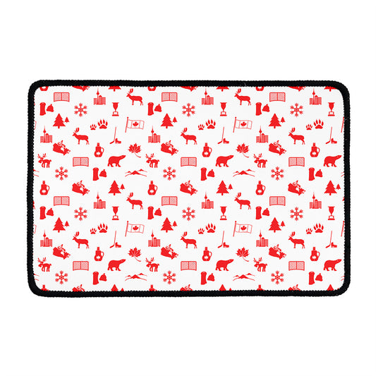 Canada Country Pattern Print Kitchen Mat