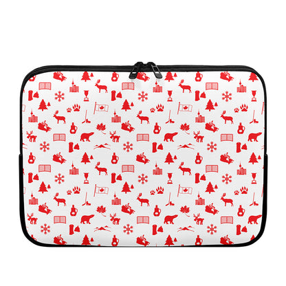 Canada Country Pattern Print Laptop Sleeve