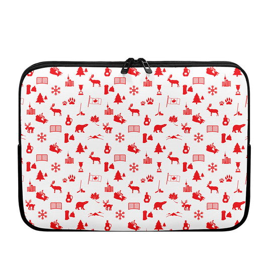 Canada Country Pattern Print Laptop Sleeve