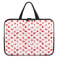Canada Country Pattern Print Laptop Sleeve With Handle