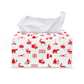 Canada Country Pattern Print Leather Tissue Box Cover