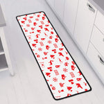 Canada Country Pattern Print Long Kitchen Mat