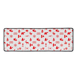 Canada Country Pattern Print Long Kitchen Mat
