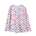Canada Country Pattern Print Long Sleeve Short Coat