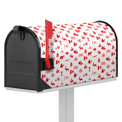 Canada Country Pattern Print Mailbox Cover