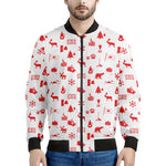 Canada Country Pattern Print Men's Bomber Jacket