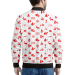 Canada Country Pattern Print Men's Bomber Jacket