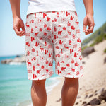 Canada Country Pattern Print Men's Cargo Shorts