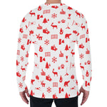 Canada Country Pattern Print Men's Long Sleeve T-Shirt
