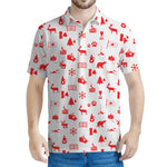 Canada Country Pattern Print Men's Polo Shirt