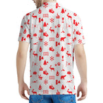 Canada Country Pattern Print Men's Polo Shirt