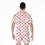 Canada Country Pattern Print Men's Rompers