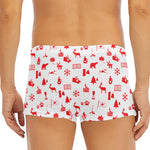 Canada Country Pattern Print Men's Short Boxer Briefs