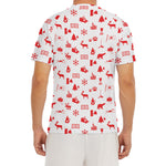Canada Country Pattern Print Men's Short Sleeve Rash Guard