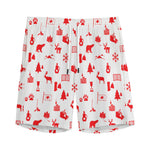 Canada Country Pattern Print Men's Sports Shorts