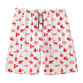 Canada Country Pattern Print Men's Swim Trunks