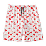 Canada Country Pattern Print Men's Swim Trunks