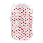 Canada Country Pattern Print Mesh Laundry Hamper