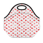 Canada Country Pattern Print Neoprene Lunch Bag
