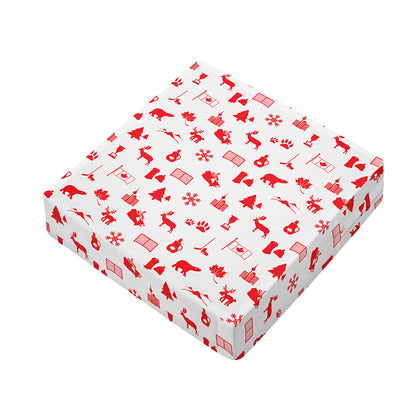 Canada Country Pattern Print Outdoor Seat Cushion Cover