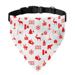 Canada Country Pattern Print Over The Collar Dog Bandana