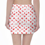 Canada Country Pattern Print Pencil Mini Skirt