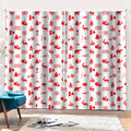 Canada Country Pattern Print Pencil Pleat Curtains