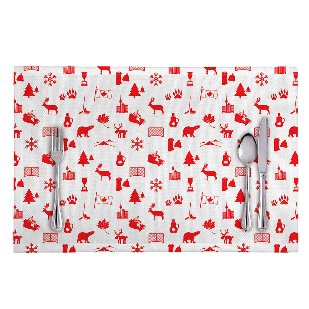 Canada Country Pattern Print Placemat