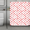Canada Country Pattern Print Polyester Shower Curtain
