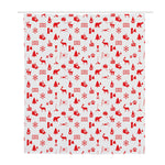 Canada Country Pattern Print Polyester Shower Curtain